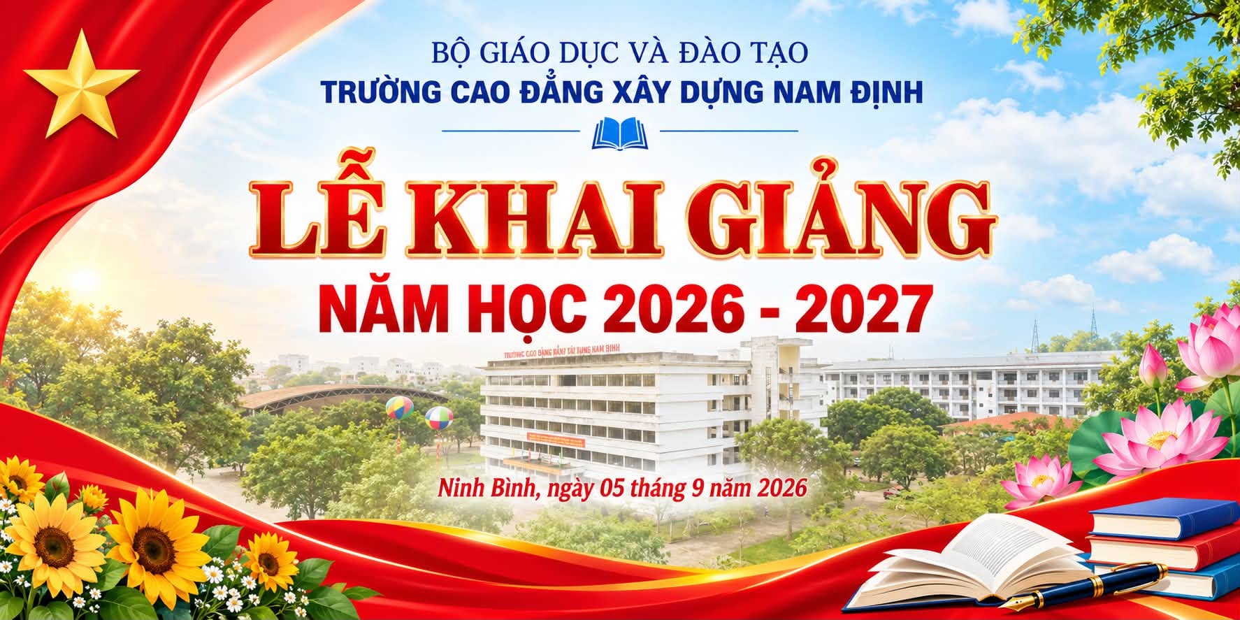 RỘN RÀNG NGÀY KHAI TRƯỜNG – CHÀO MỪNG NĂM HỌC 2026–2027
