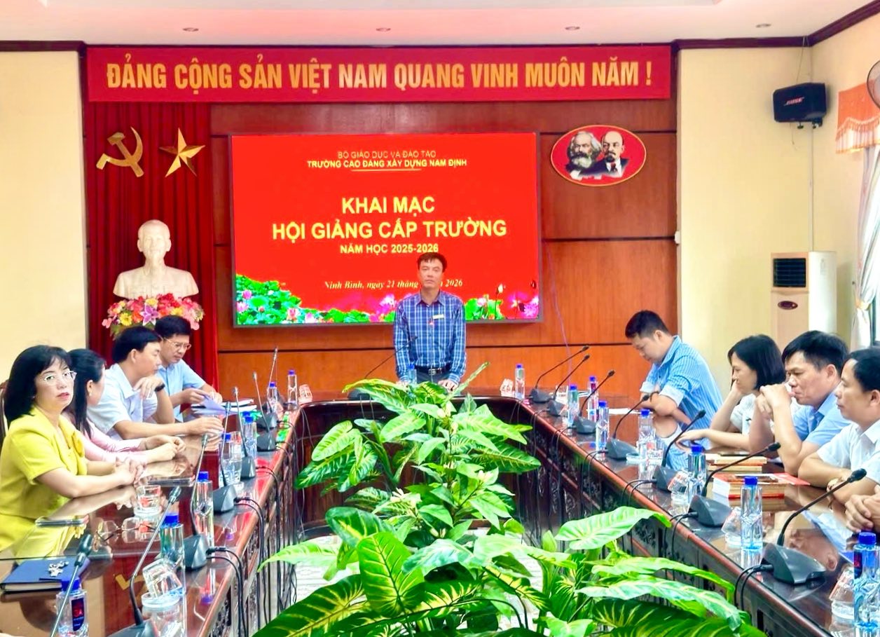 HỘI GIẢNG CẤP TRƯỜNG NĂM HỌC 2025–2026 